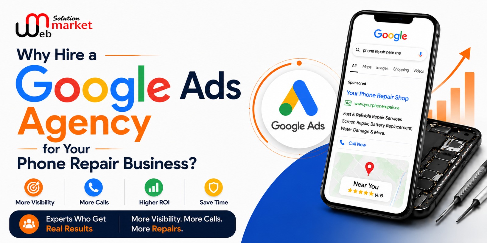How Google Ads Agency Help Phone Repair Businesses Grow
